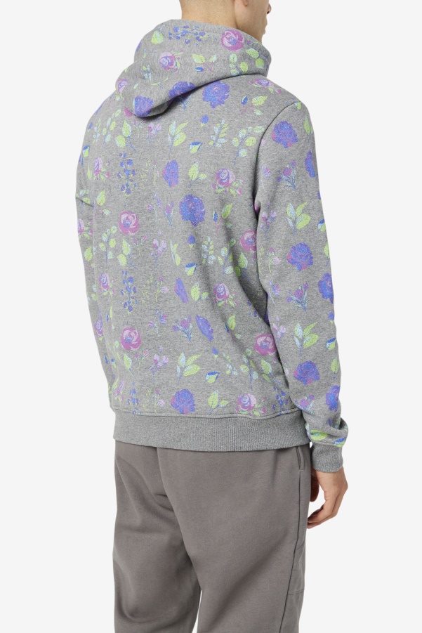 Ashokane Hoodie Fila Heather/Floral Print