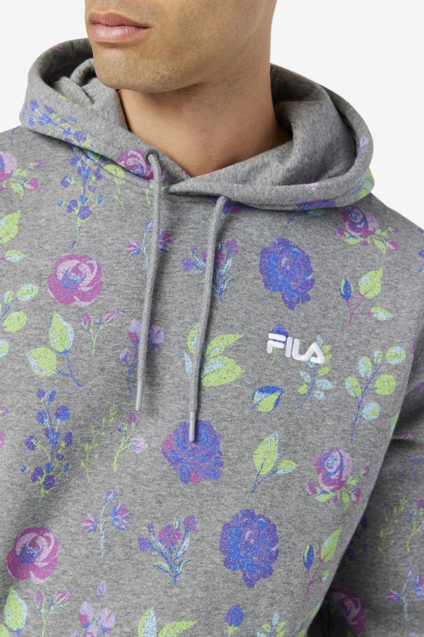Ashokane Hoodie Fila Heather/Floral Print