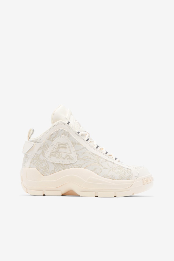 Women's Grant Hill 2 Floral Jacquard Gardenia/Turtledove Fila