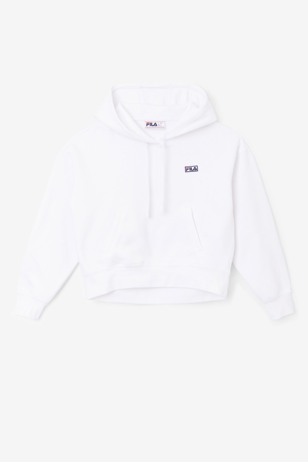 White Marina Hoodie Fila