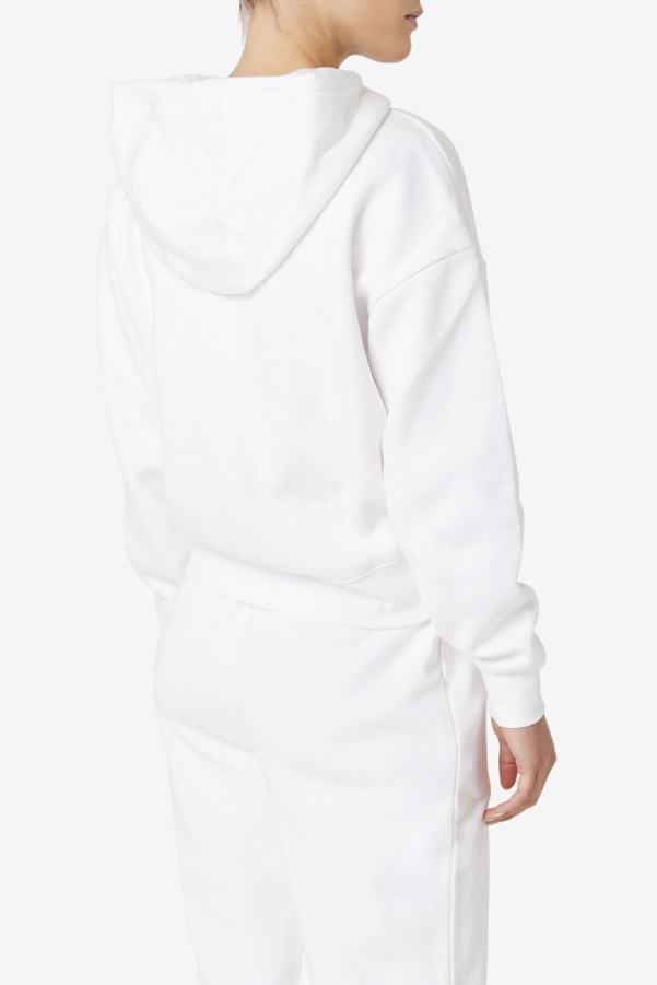 White Marina Hoodie Fila