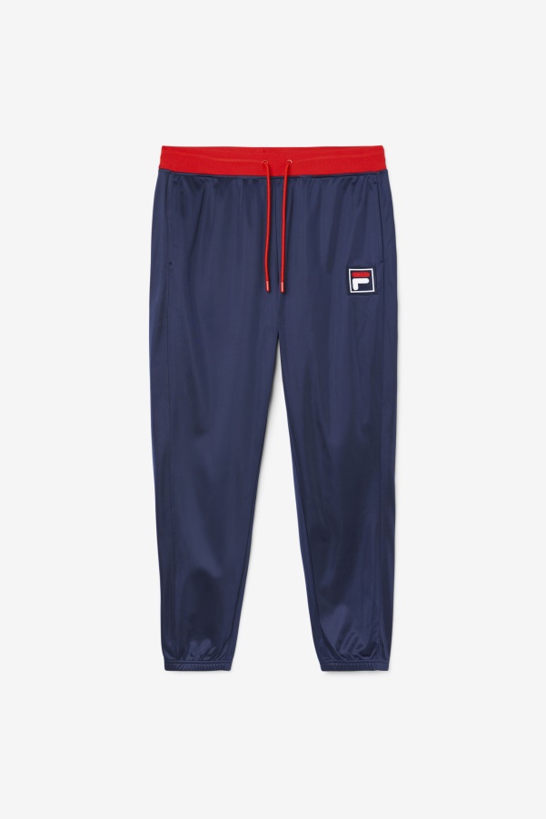 Navy/Red/White Fila Wayan Track Pant