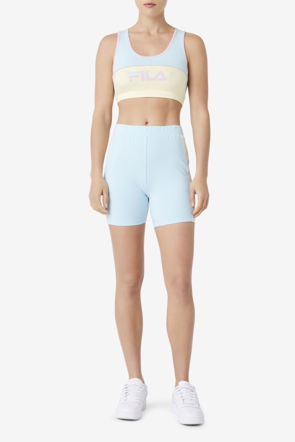Blue Fila Davina Bike Short