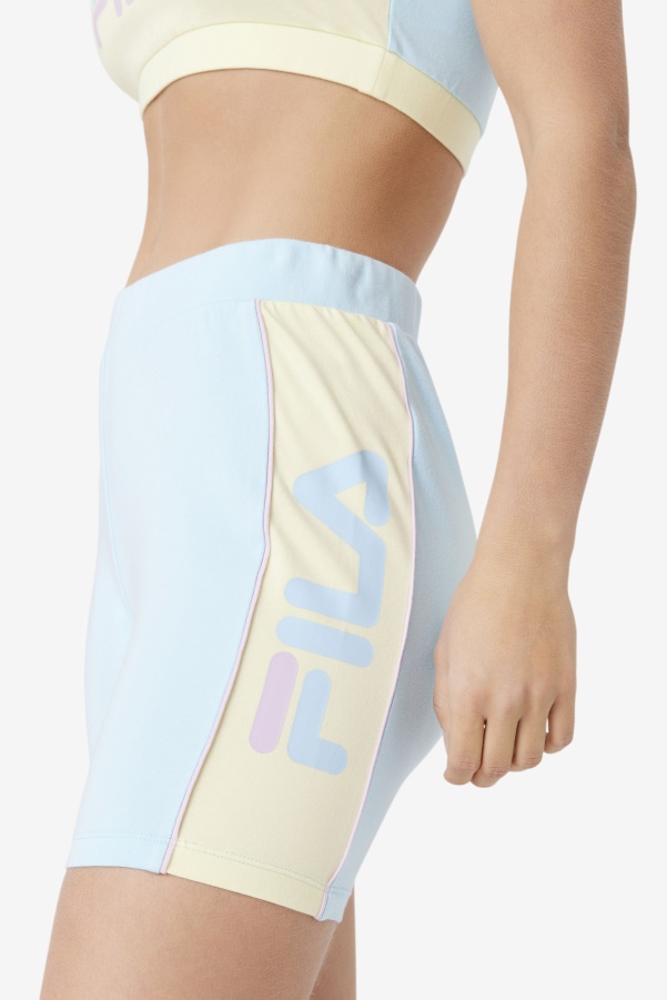 Blue Fila Davina Bike Short