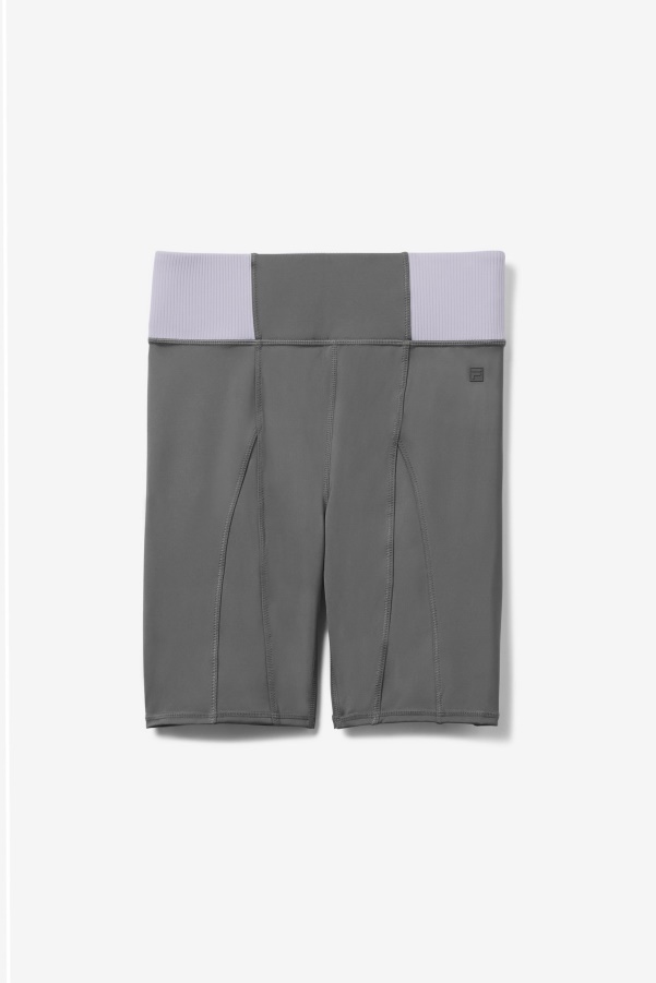 Forza 8" Texture Bike Short Fila Gargoyle/Lavender Blue