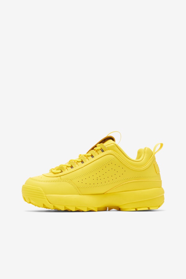 Women's Disruptor 2 Premium Fila Buttercup/Butteercup