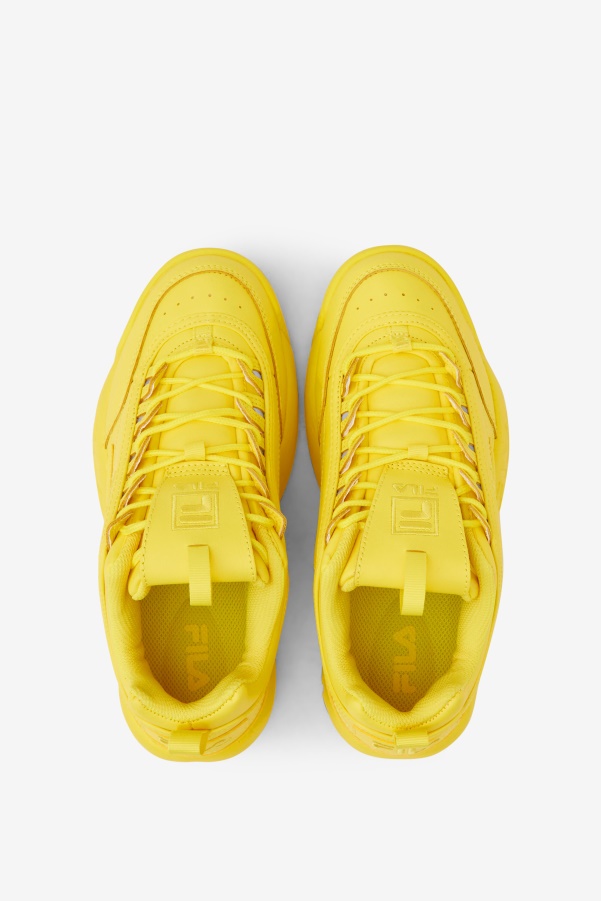 Women's Disruptor 2 Premium Fila Buttercup/Butteercup