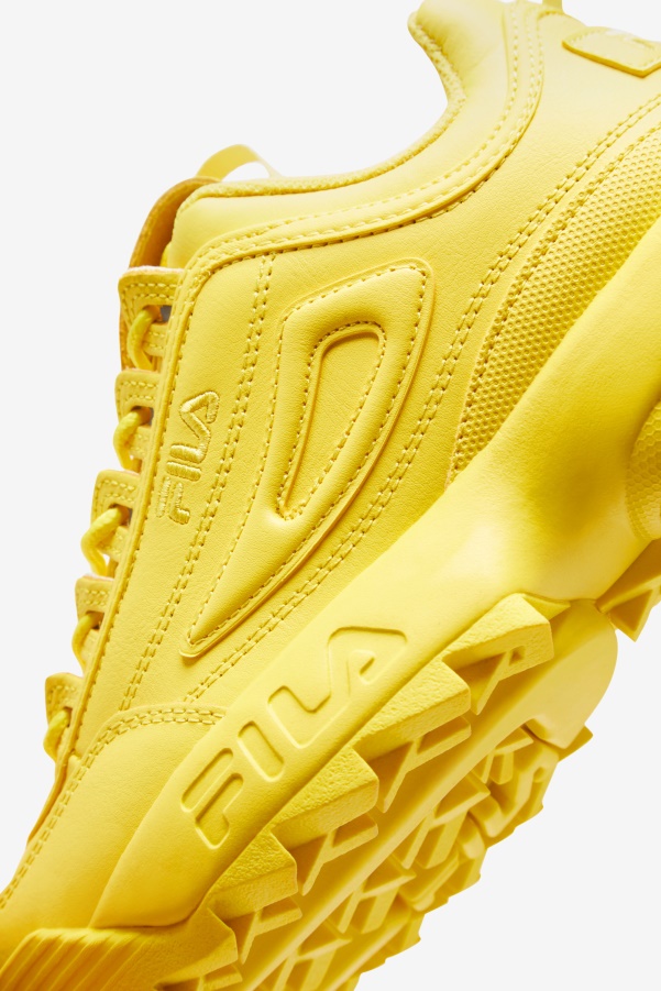 Women's Disruptor 2 Premium Fila Buttercup/Butteercup