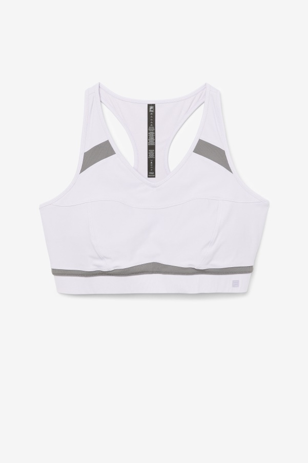 Lavender Blue/Gargoyle Uplift Racerback Sports Bra Fila