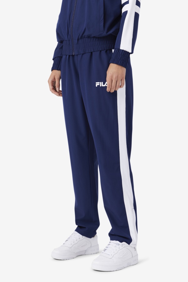 Jovia Track Pant Navy/White Fila