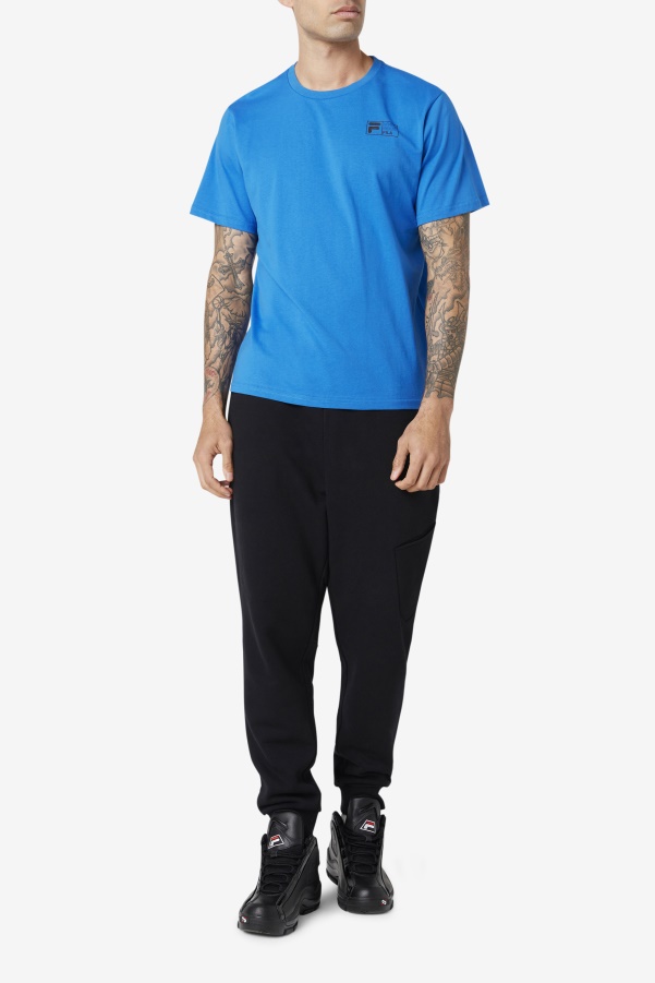 Track Tee Fila Blue/White