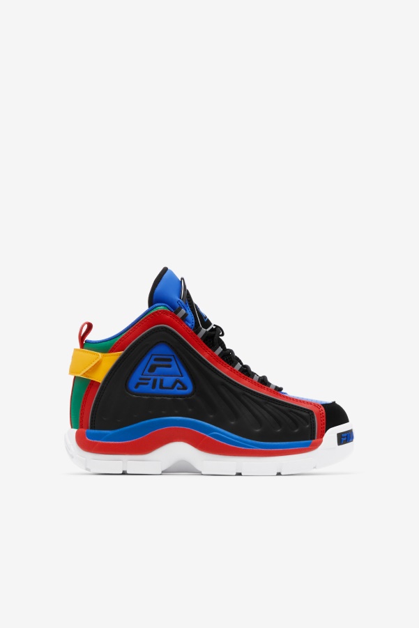 Blue/Red/Amazon Big Kids' Grant Hill 2 Game Break Fila