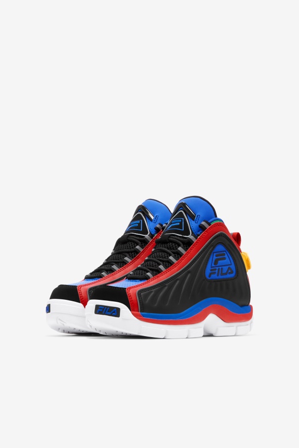 Blue/Red/Amazon Big Kids' Grant Hill 2 Game Break Fila