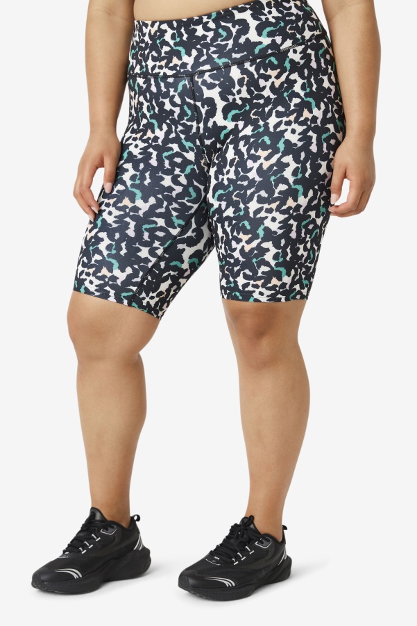 Black Animal Fila Forza 8" Bike Short