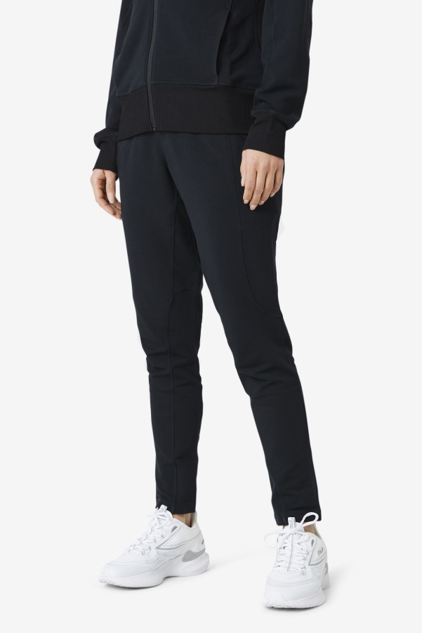 Black Fila Fi-Lux Slim Leg Pant