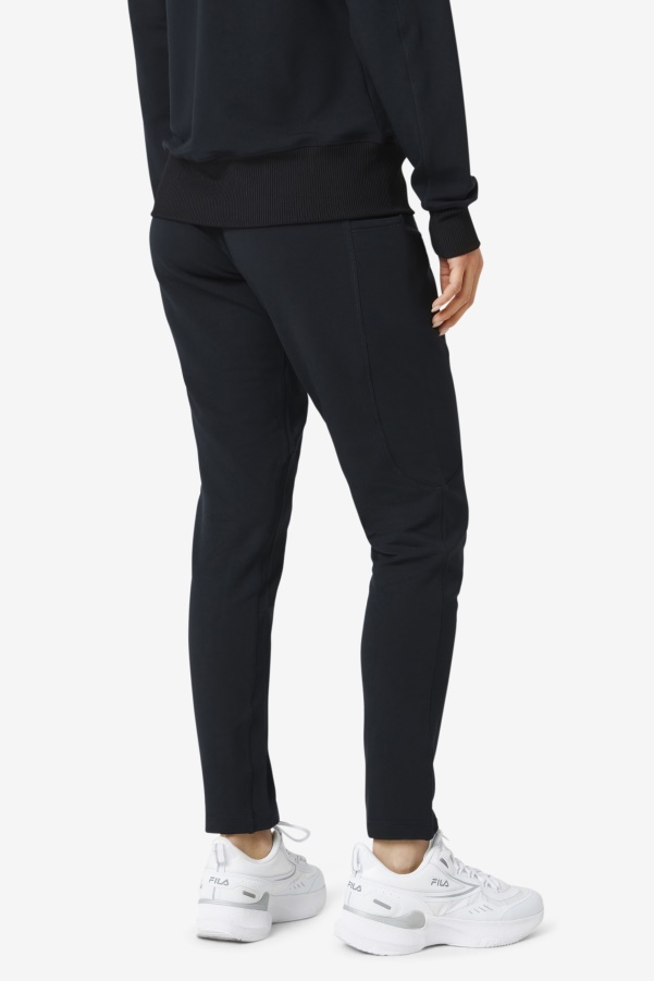 Black Fila Fi-Lux Slim Leg Pant