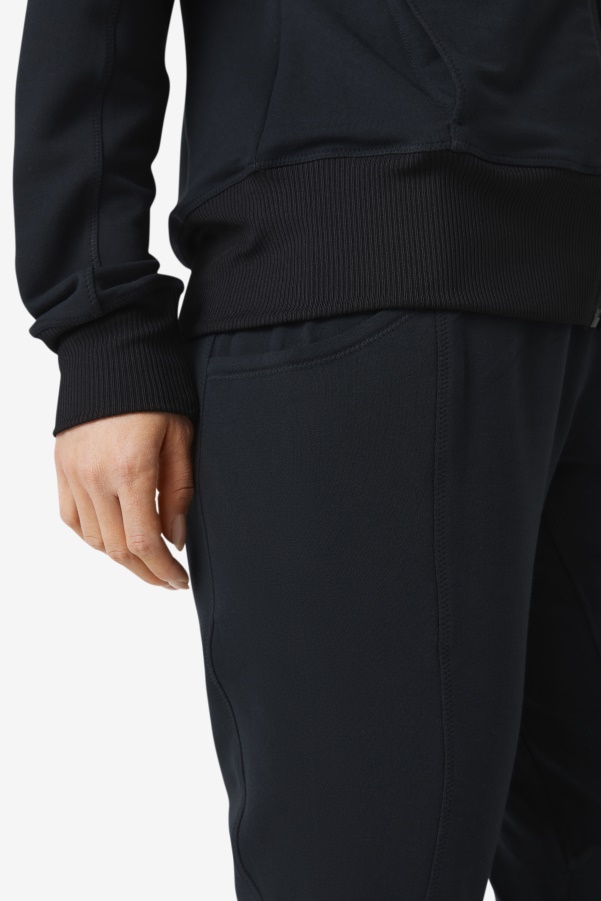 Black Fila Fi-Lux Slim Leg Pant