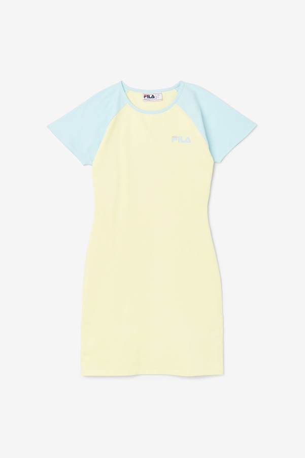 Kyra Dress Fila Tender Yellow