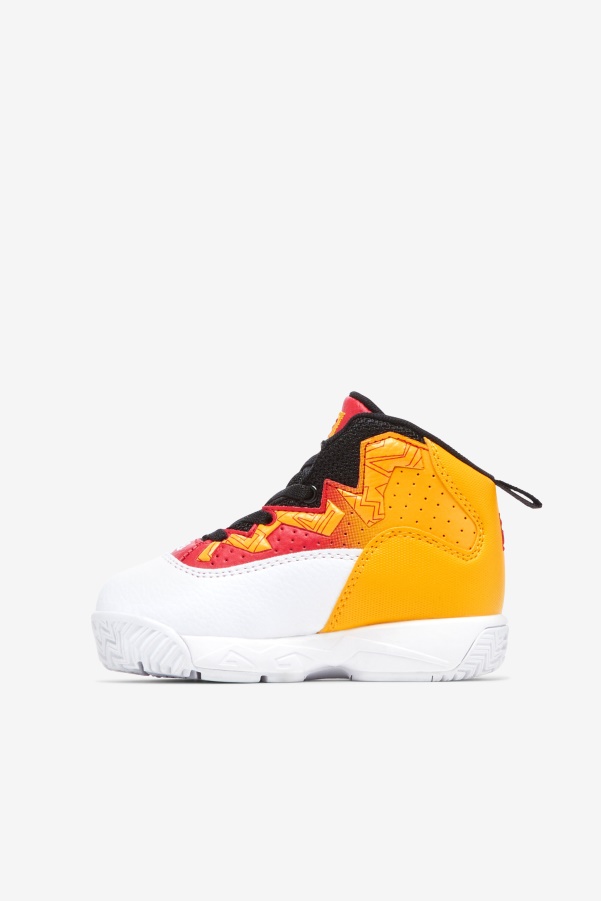 Fila Toddler's MB White/Gold/Red