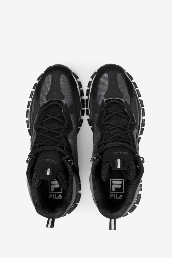 Shadow/Black/Silver Gray Men's Ray Tracer Tr 2 Mid Fila