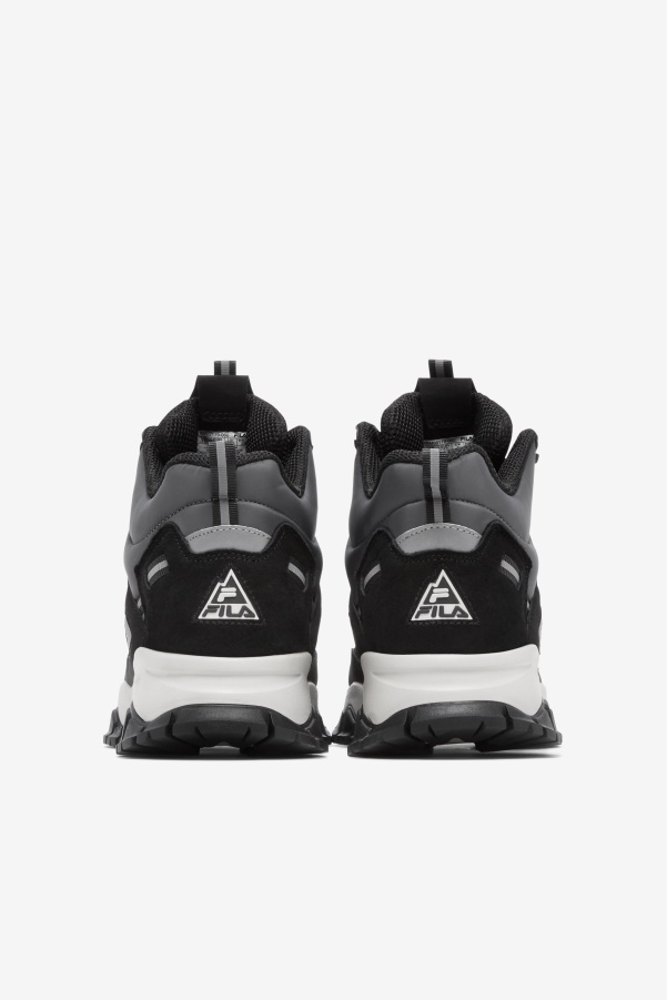 Shadow/Black/Silver Gray Men's Ray Tracer Tr 2 Mid Fila