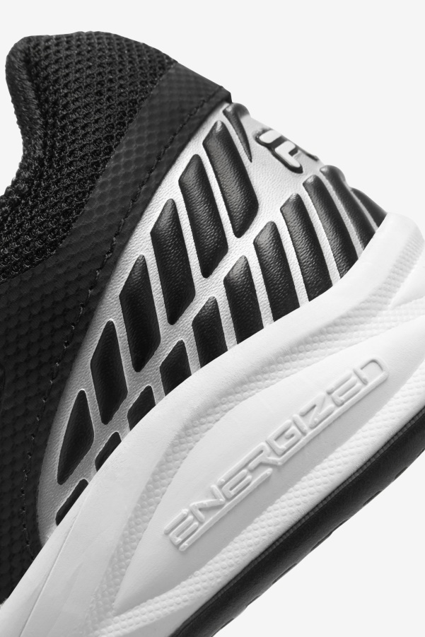 Kids' Axilus Jr Fila Black/White/Metallic Silver