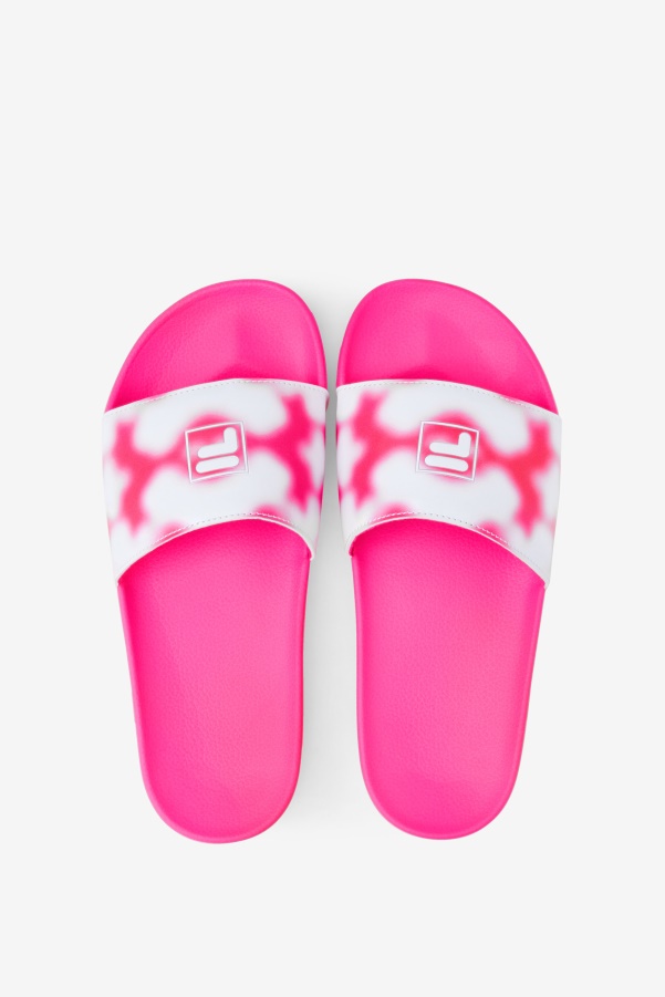 Fila Women's Drifter Tie Dye Multi/Pink Glo/White