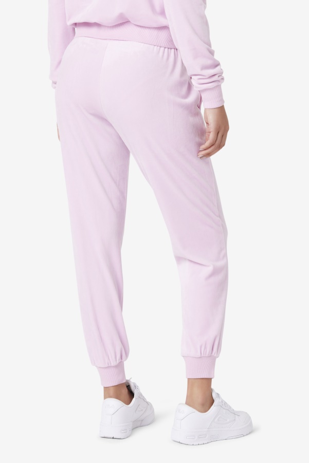 Fila Zura Velour Jogger Orchid