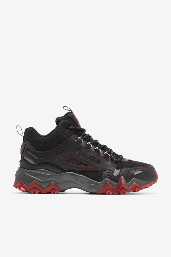Men's Oakmont Tr Mid Black/Red Fila