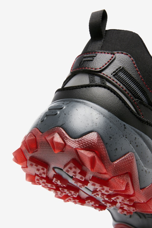 Men's Oakmont Tr Mid Black/Red Fila