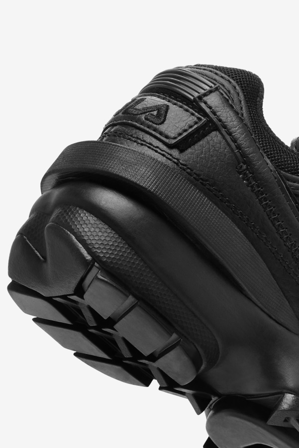 Fila Black Big Kids' Distruptor 2 Exp