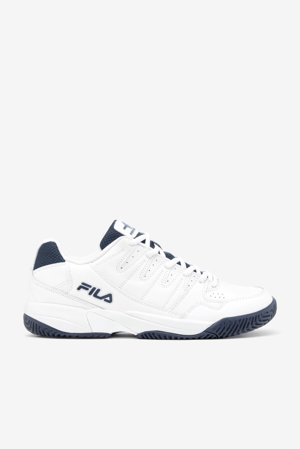 Men's double bounce Fila White/Navy