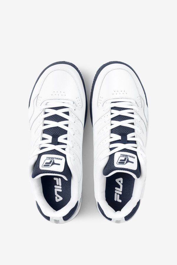 Men's double bounce Fila White/Navy