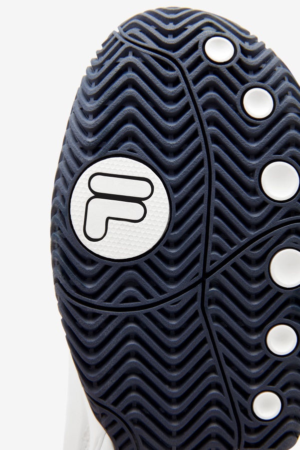 Men's double bounce Fila White/Navy