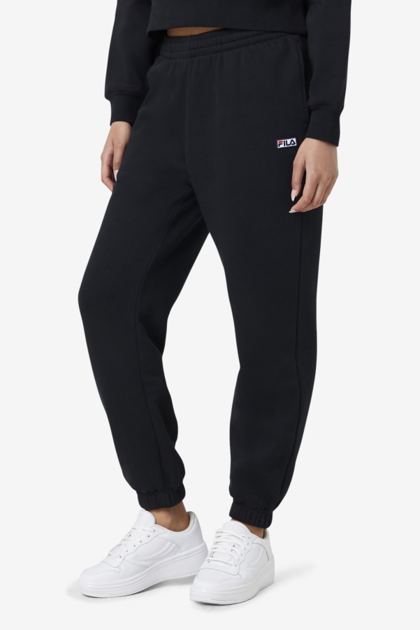 Black Fila Lassie Jogger
