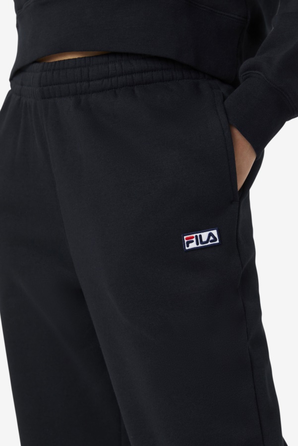 Black Fila Lassie Jogger