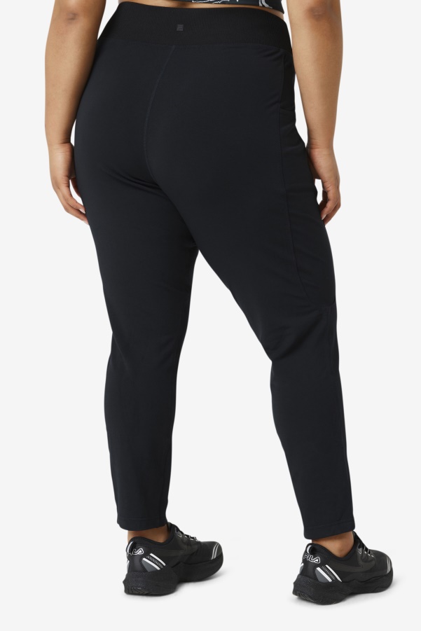 Black Fi-Lux Slim Leg Pant Fila