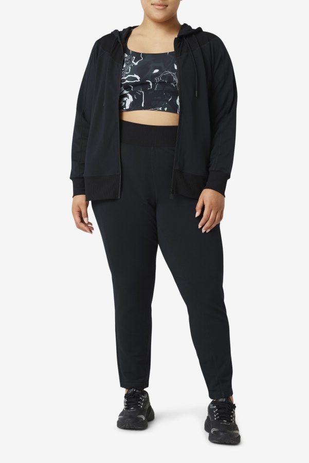 Black Fi-Lux Slim Leg Pant Fila