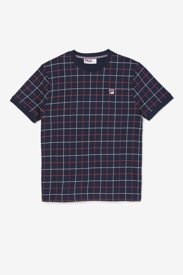 Casbian Crew Navy/Red/White Fila