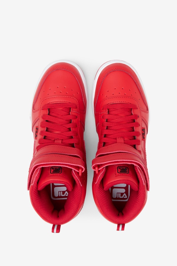 Big Kids' F-14 Red/White/Black Fila