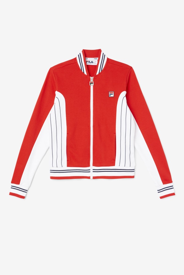 Fila Red/White/Navy settanta II jacket