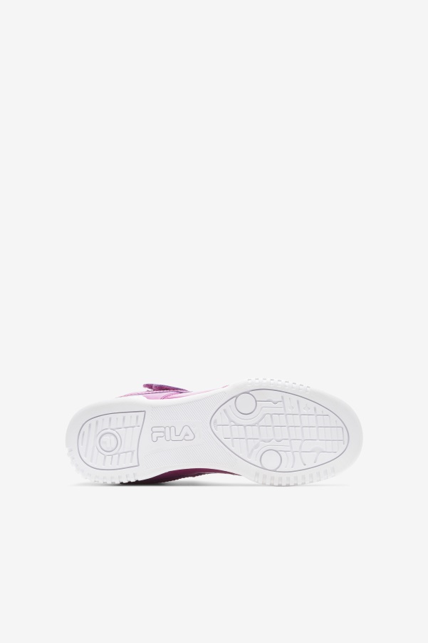 Iridescent/Purple/White Fila Little Kids' F-14 Iridescent