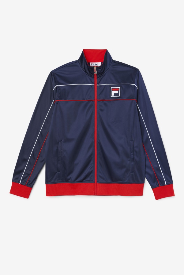 Fila Navy/Red/White Wayan Track Jacket