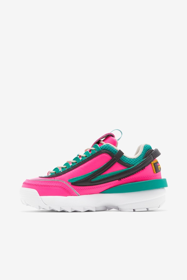 Women's Disruptor 2 EXP Fila Pink Glow/Gold/Gardenia