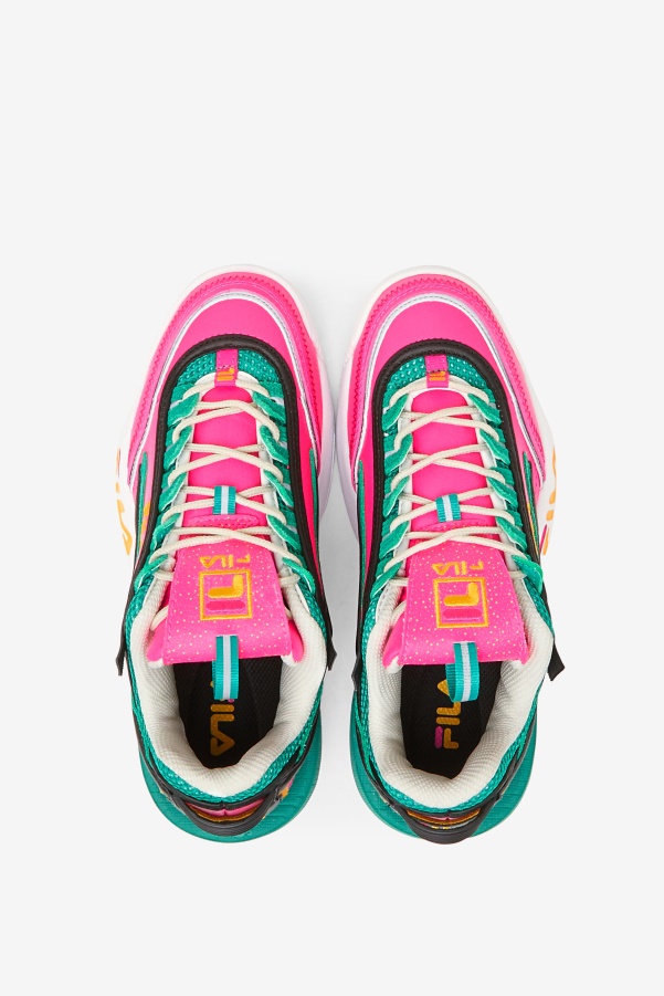 Women's Disruptor 2 EXP Fila Pink Glow/Gold/Gardenia