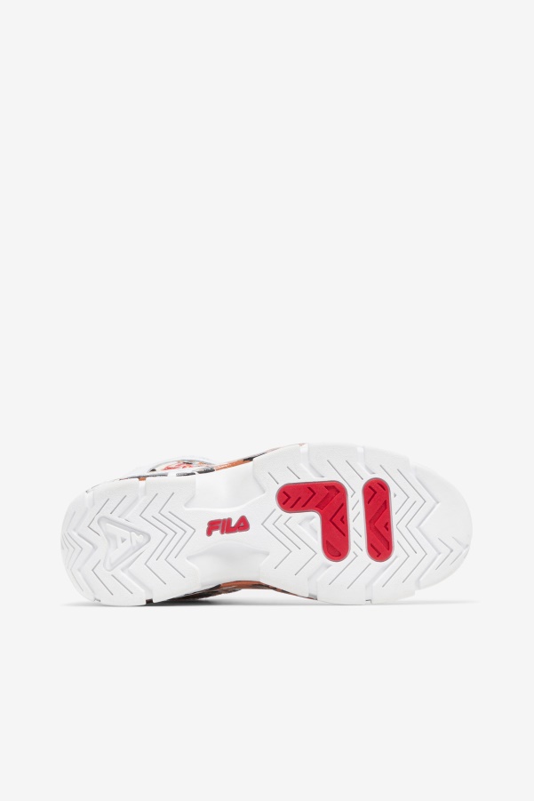 White/Red Fila Women's Grant Hill 2