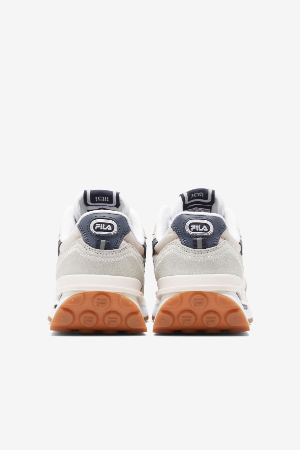 Bleached Sand/Navy/White Fila Women's Renno