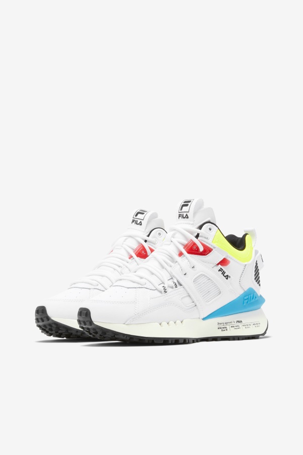 White/Black/Red Fila Women's Spectra