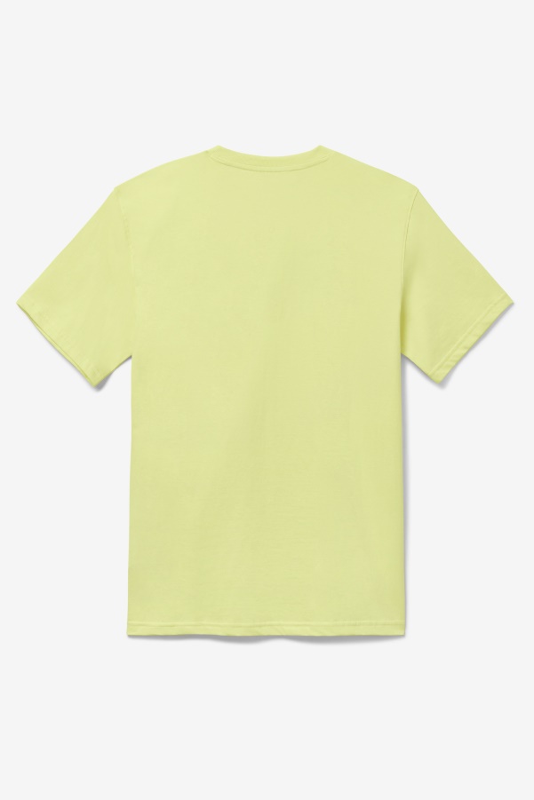 Men's Eagle Tee Pale Lime Yellow Fila