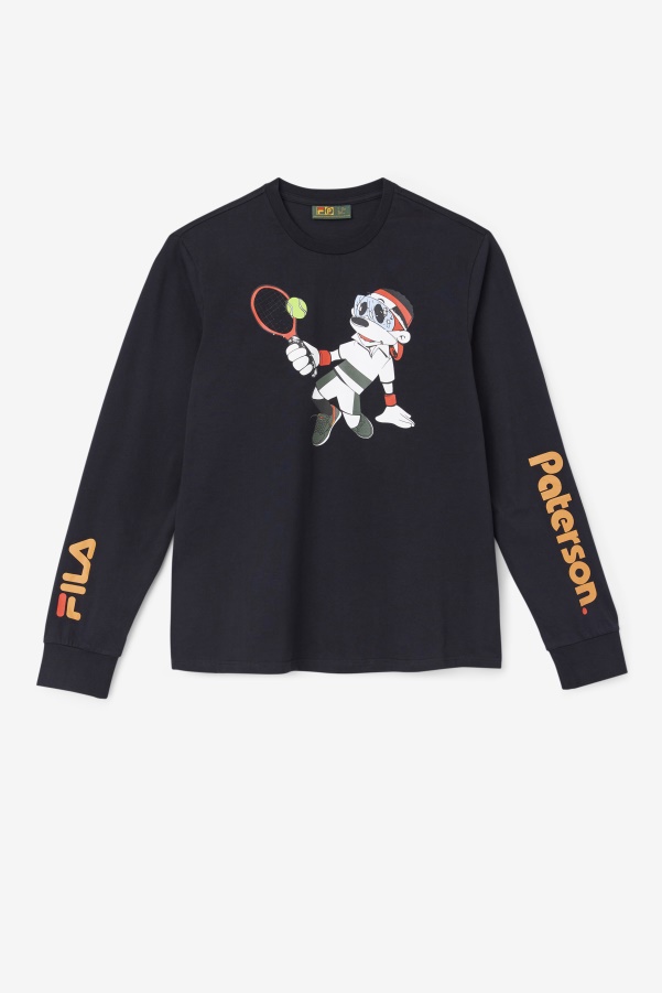 Black Fila FILA X Paterson Long Sleeve Tee